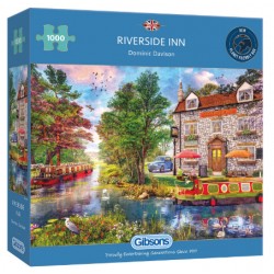 Puzzle 1000pcs - Riverside inn