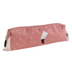 Trousse longue - Mrs Flamingo