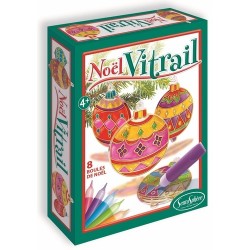 Kit créatif Noël vitrail