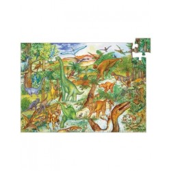 Puzzle 100 pcs dinosaures