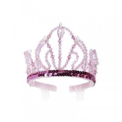 Couronne Pink Beauty Tiara