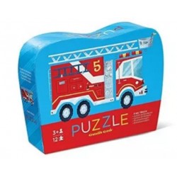 12 pc Mini Puzzle/Fire Truck