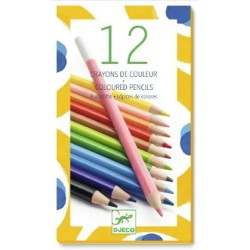 12 crayons de couleurs...